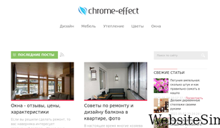 chrome-effect.ru Screenshot