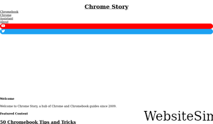 chromestory.com Screenshot