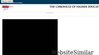 chronicle.com Screenshot