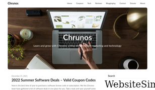 chrunos.com Screenshot