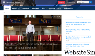 churchofscotland.org.uk Screenshot