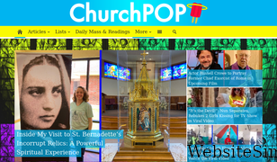 churchpop.com Screenshot