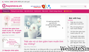 chuyeneva.vn Screenshot