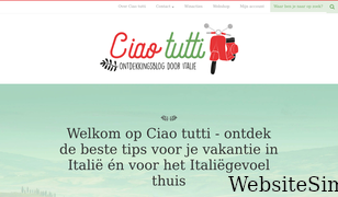 ciaotutti.nl Screenshot