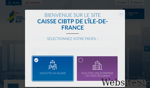 cibtp-idf.fr Screenshot