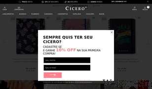 ciceropapelaria.com.br Screenshot