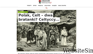 ciekawostkihistoryczne.pl Screenshot