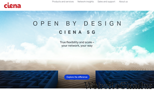 ciena.com Screenshot