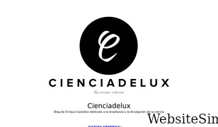 cienciadelux.com Screenshot