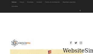 cienciamx.com Screenshot