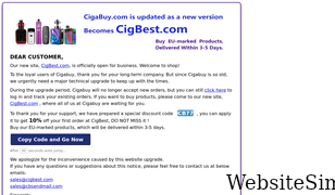 cigabuy.com Screenshot