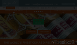 cigar-club.com Screenshot