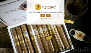 cigarchief.com Screenshot