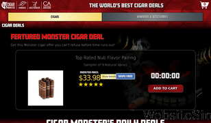 cigarmonster.com Screenshot