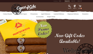 cigars-of-cuba.com Screenshot