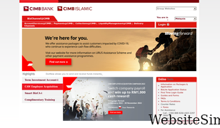 cimb-bizchannel.com.my Screenshot