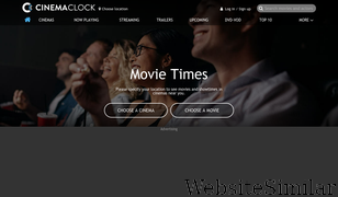 cinemaclock.com Screenshot