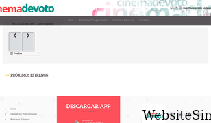 cinemadevoto.com.ar Screenshot