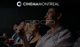 cinemamontreal.com Screenshot
