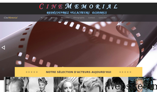 cinememorial.com Screenshot