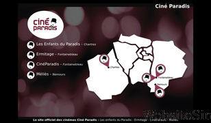 cineparadis.fr Screenshot