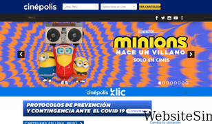 cinepolis.com.pe Screenshot