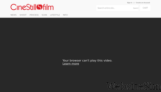 cinestillfilm.com Screenshot