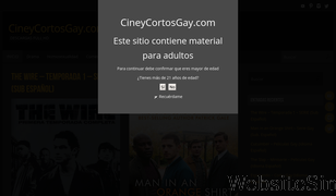 cineycortosgay.com Screenshot