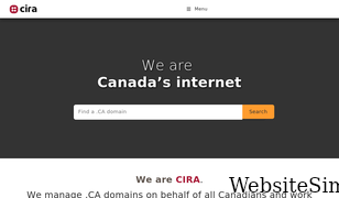 cira.ca Screenshot