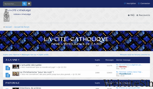 cite-catholique.org Screenshot