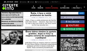 citeste.info Screenshot
