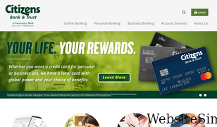 citizensbankandtrust.com Screenshot