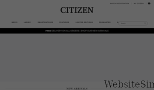 citizenwatch.co.uk Screenshot