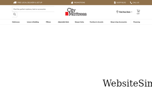 citymattress.com Screenshot
