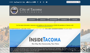 cityoftacoma.org Screenshot