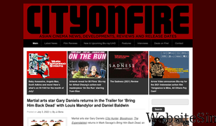 cityonfire.com Screenshot