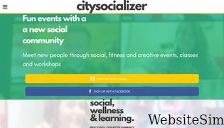citysocializer.com Screenshot