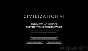 civilization.com Screenshot