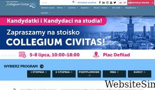 civitas.edu.pl Screenshot