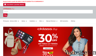 cklass.shop Screenshot