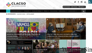 clacso.org Screenshot