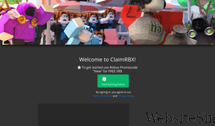 claimrbx.gg Screenshot