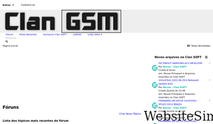 clangsm.com.br Screenshot