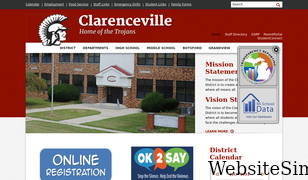 clarenceville.k12.mi.us Screenshot