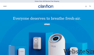 clarifion.com Screenshot