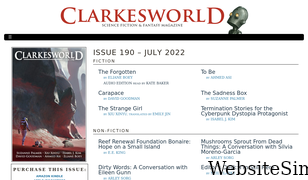 clarkesworldmagazine.com Screenshot