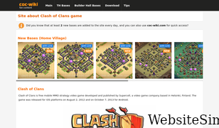 clash-of-clans-wiki.com Screenshot