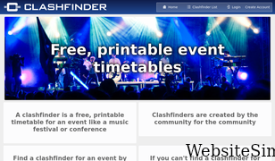 clashfinder.com Screenshot
