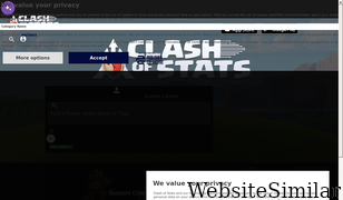 clashofstats.com Screenshot