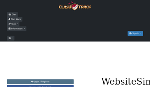 clashtrack.com Screenshot